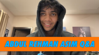 Abdul Rehman Asim Q&A