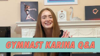 Gymnast Karina Q&A