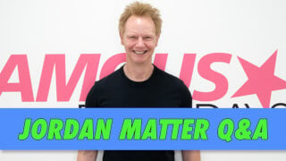 Jordan Matter Q&A