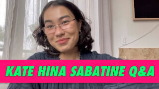 Kate Hina Sabatine Q&A