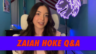 Zaiah Hoke Q&A