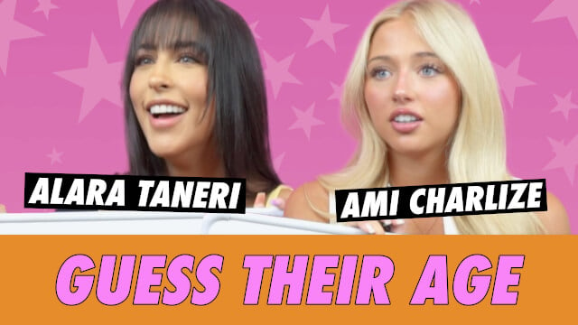 Alara Taneri vs. Ami Charlize - Guess Their Age