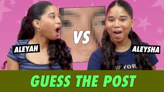 Aleyah vs. Aleysha - Guess The Post