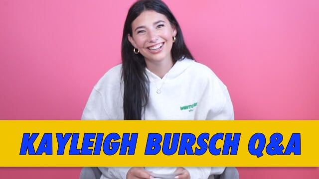 Kayleigh Bursch Q&A