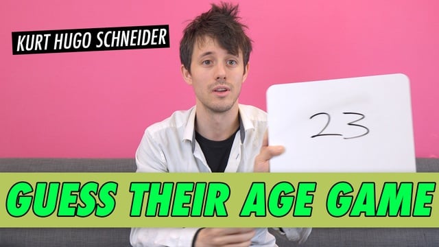 Kurt Hugo Schneider - Guess Their Age Game