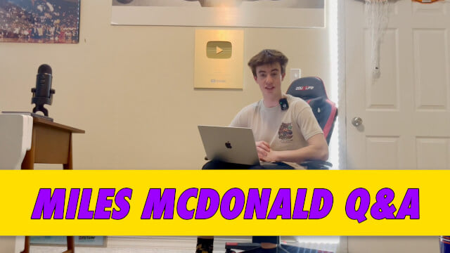 Miles McDonald Q&A