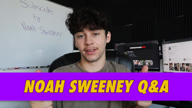 Noah Sweeney Q&A