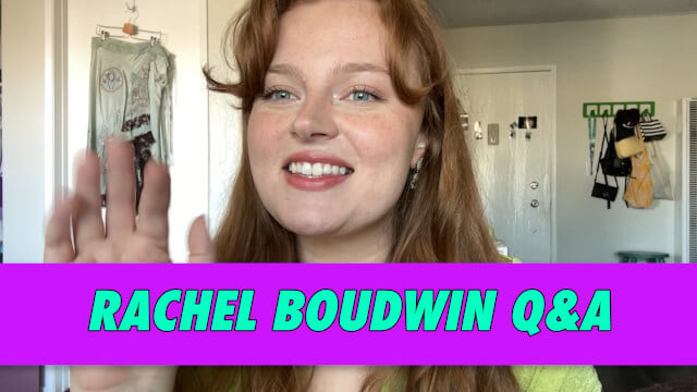 Rachel Boudwin Q&A