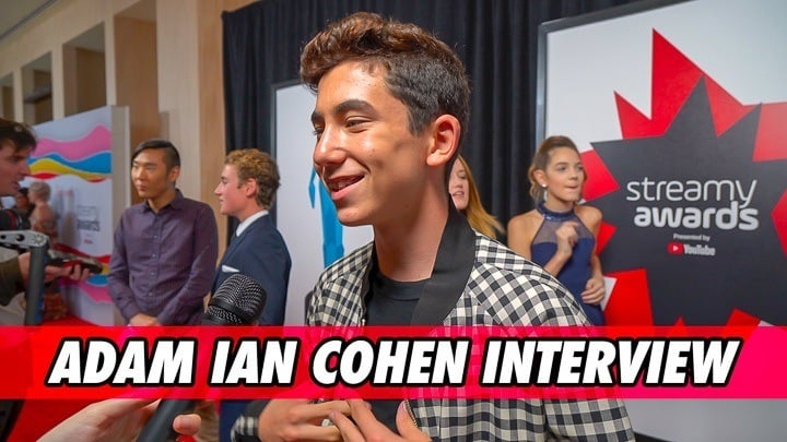 Adam Ian Cohen 2018 Streamys Interview Famous Birthdays