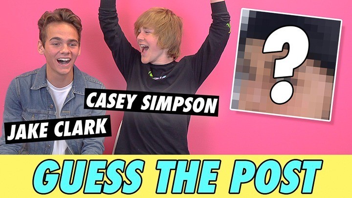 Casey Simpson vs. Jake Clark - Guess The Post | Famous Birthdays