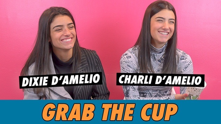 Charli and Dixie D'Amelio - Grab The Cup | Famous Birthdays