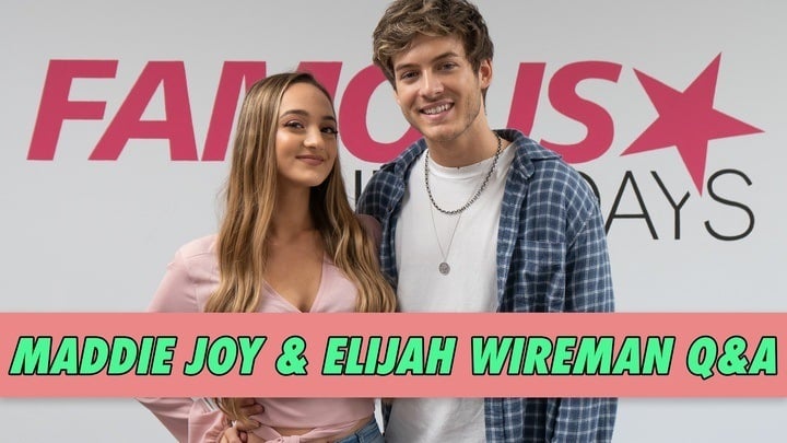 Maddie Joy And Elijah Wireman Qanda Famous Birthdays